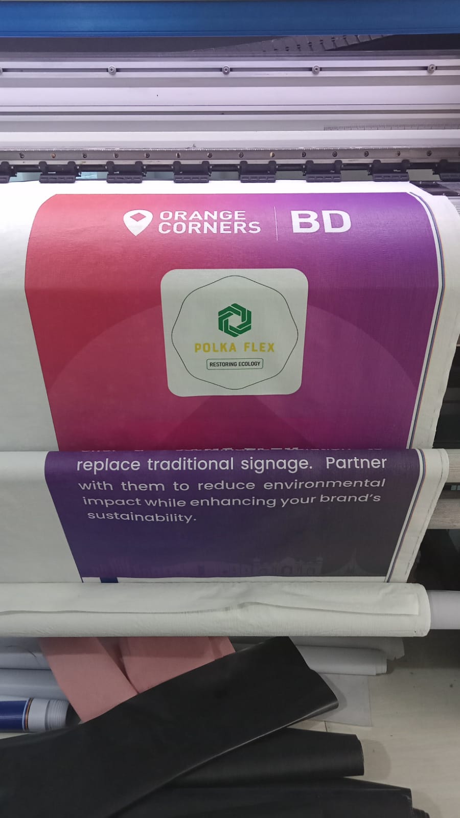 Polka Flex banner